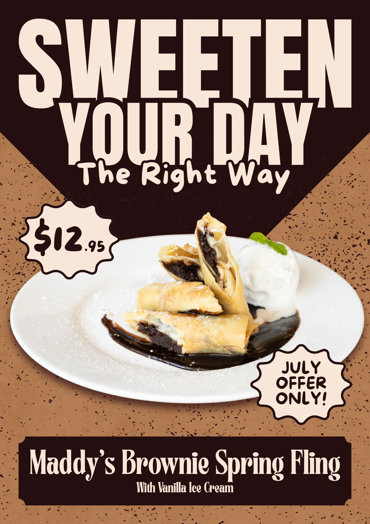 July Brownie Sweet Treat