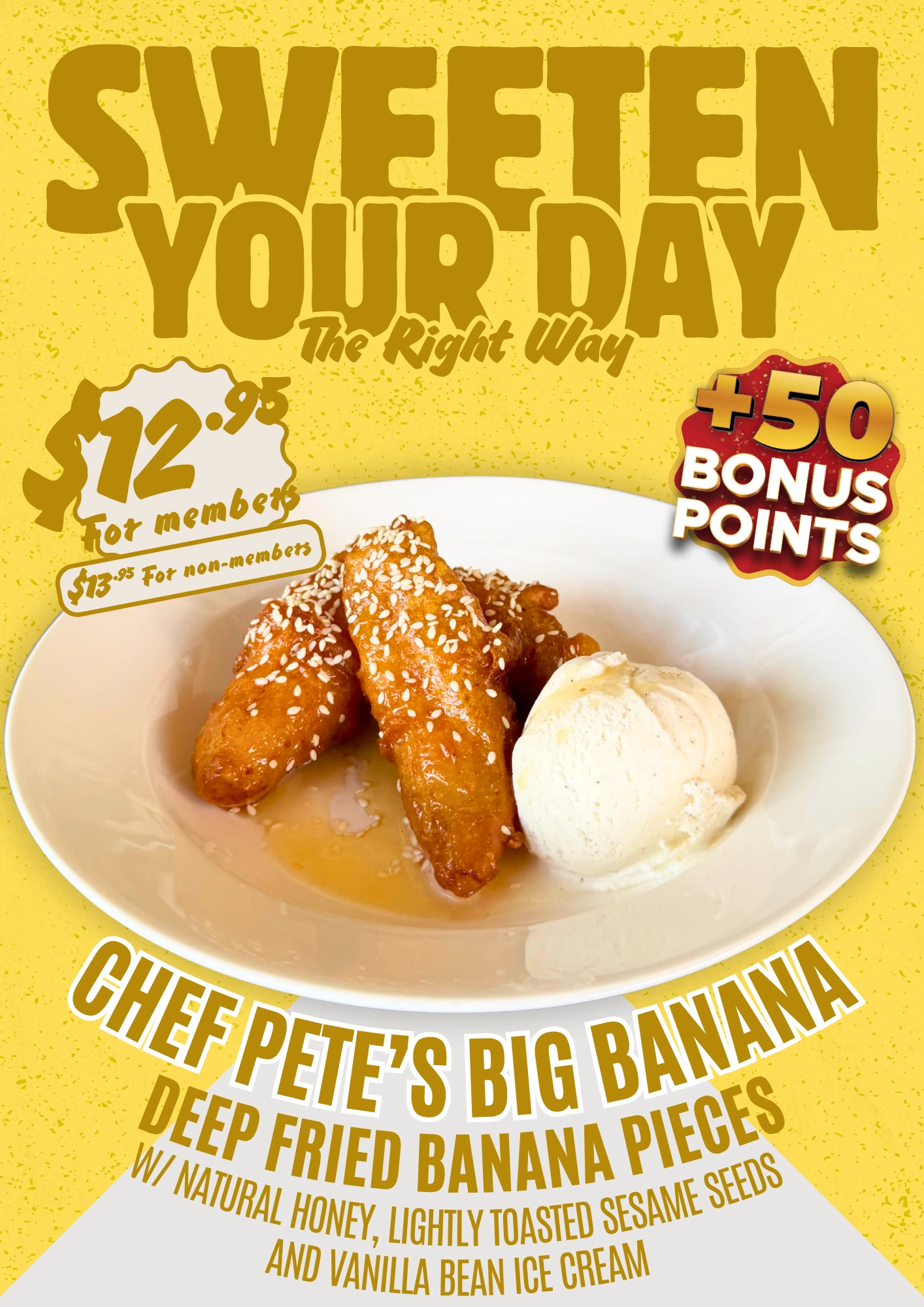 October Banana Sweet Treat